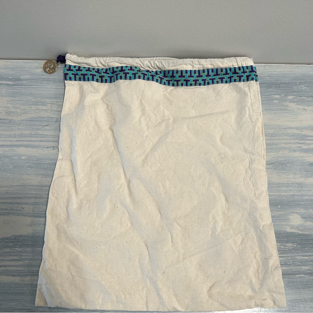 Tory Burch Dust Bag cotton drawstring TB